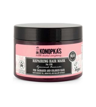 Dr. Konopka's - Maschera riparatrice per capelli colorati e danneggiati Nº138