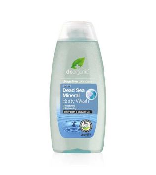 Dr Organic - Gel doccia con minerali del Mar Morto
