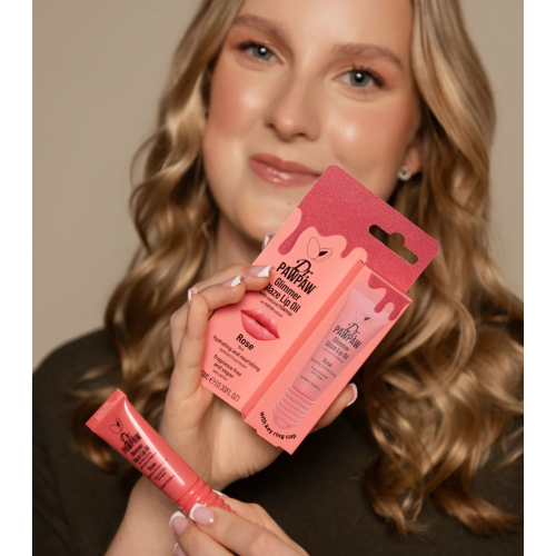 Dr. Paw Paw - Olio labiale Glimmer Glaze - Rose