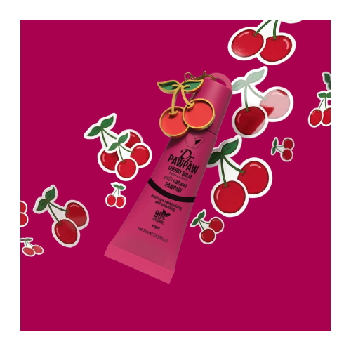 Dr. Paw Paw - Balsamo labbra con ciondolo - Cherry Charm
