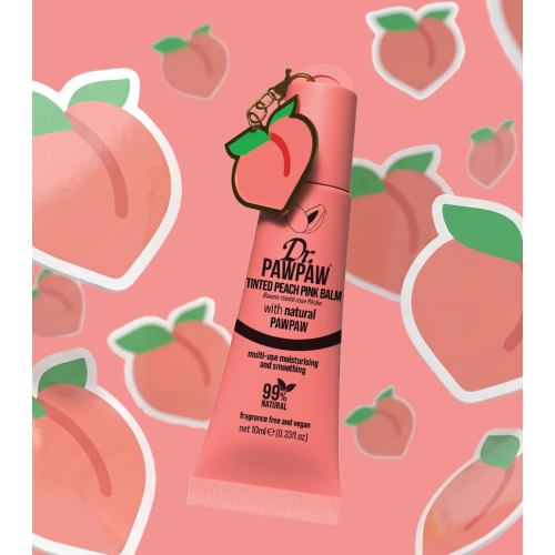 Dr. Paw Paw - Balsamo labbra con ciondolo - Peach Pink