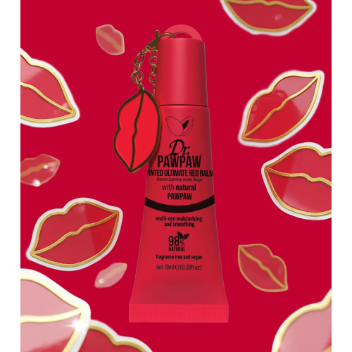 Dr. Paw Paw - Balsamo labbra con ciondolo - Ultimate Red