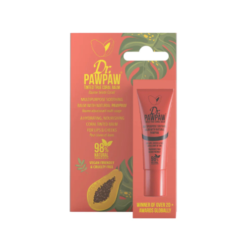 Dr. Paw Paw - Balsamo labbra colorato multifunzione - True Coral