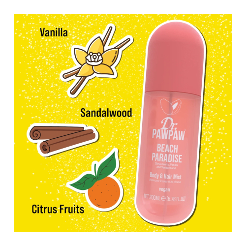 Dr. Paw Paw  - Spray per capelli e corpo - Beach Paradise