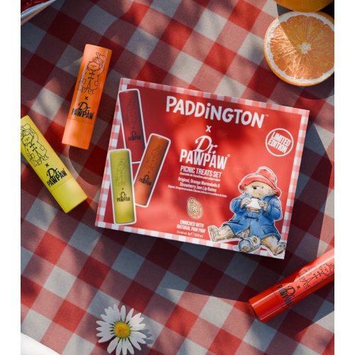Dr. Paw Paw - *Paddington* - Set di balsami per le labbra - Picnic Treats Set