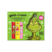 Dr. Paw Paw - *The Grinch* - Trio di balsami per labbra - Original, Peach Pink & Ultimate Red