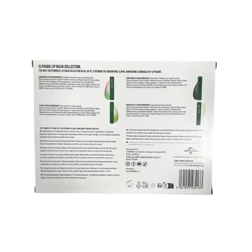 Dr. Paw Paw - *Wicked* - Set di 4 balsami per le labbra - Elphaba Lip Balm Collection