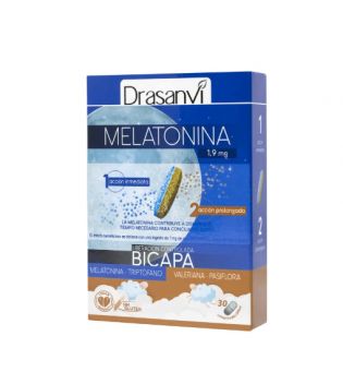 Drasanvi - Doppio strato di melatonina 30 compresse