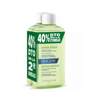 Ducray - *Extra-Doux* - Shampoo Duo Dermoprotettivo 2x400 ml