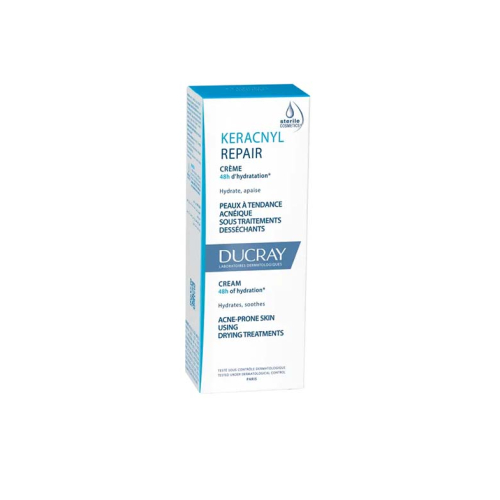 Ducray - *Keracnyl Repair* - Crema riparatrice e idratante 48h - Pelle a tendenza acneica
