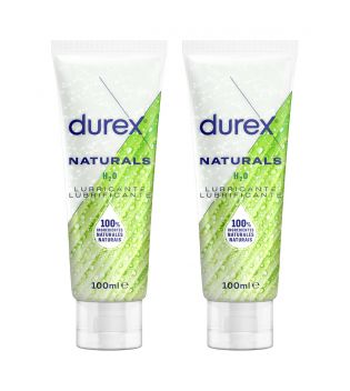 Durex - Lubrificante Duplo Naturals H2O 2 x 100ml - Originale