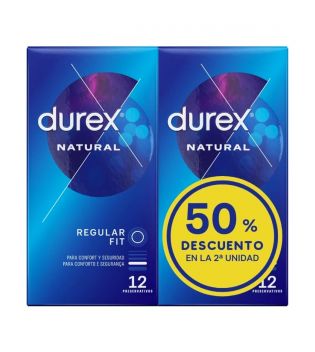 Durex - Preservativi naturali - 2 x 12 unità