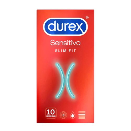 Durex - Preservativi Sensitive Slim Fit - 10 unità