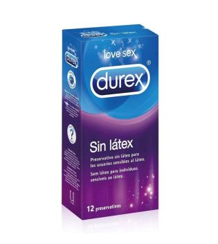 Durex - Preservativi senza lattice - 12 unità
