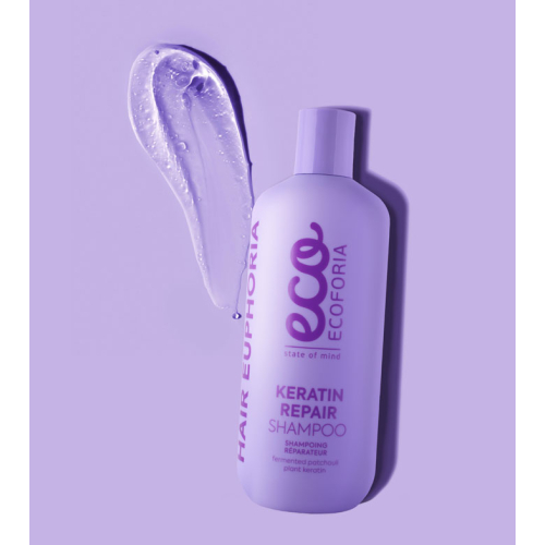 Ecoforia - *Keratin Repair* - Shampoo riparatore alla cheratina 400ml