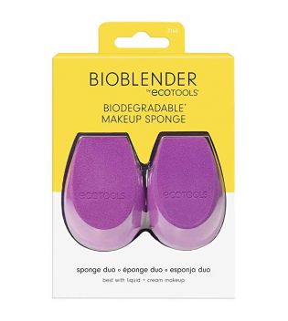 Ecotools - *Bioblender* - Confezione da 2 spugne per il trucco 100% biodegradabili