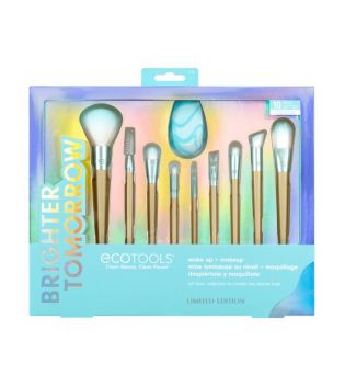 Ecotools - *Brighter Tomorrow* - Set pennelli trucco Wake Up + Makeup