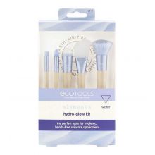 Ecotools - *Elements* - Set di spazzole e strumenti per skincare Hydro-Glow - Water