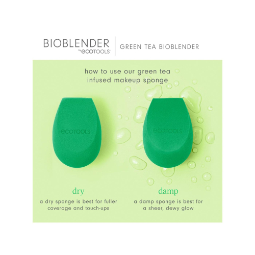 Ecotools - Spugnetta per il trucco Green Tea Bioblender