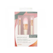 Ecotools - *Holiday* - Mini set di pennelli per trucco Ready Set Glow