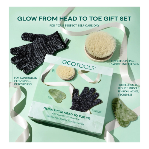 Ecotools - *Holidays* - Set per la cura dei piedi Glow From Head To Toe Kit