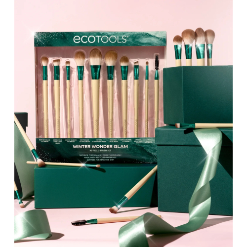 Ecotools - *Holidays* - Set di 10 pennelli Winter Wonder Glam
