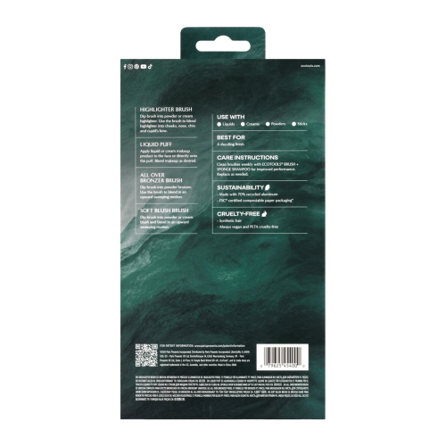 Ecotools - *Holidays* - Set pennelli Blend, Blush, + Bronze Face Set
