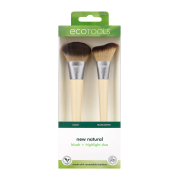 Ecotools - *New Natural* - Set pennelli Blush & Highlight Duo