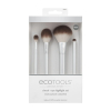Ecotools - *Precious Metals* - Set di 4 pennelli Cheek + Eye Highlight