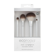 Ecotools - *Precious Metals* - Set di 4 pennelli Cheek + Eye Highlight