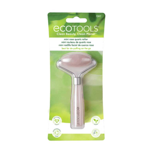Mini rullo facciale Ecotools al quarzo rosa
