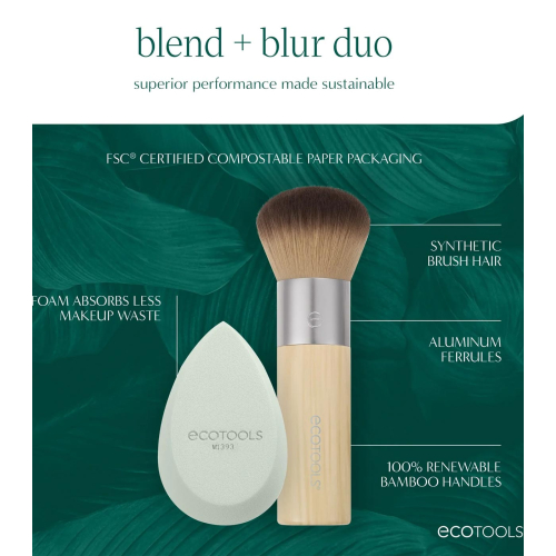 Ecotools - Set pennello e spugna