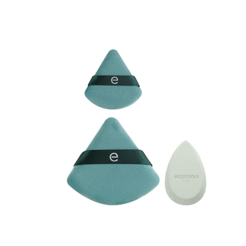 Ecotools - Set di pennelli + spugna The Blend and Set Kit
