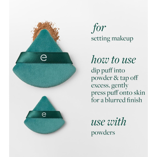 Ecotools - Set di pennelli + spugna The Blend and Set Kit