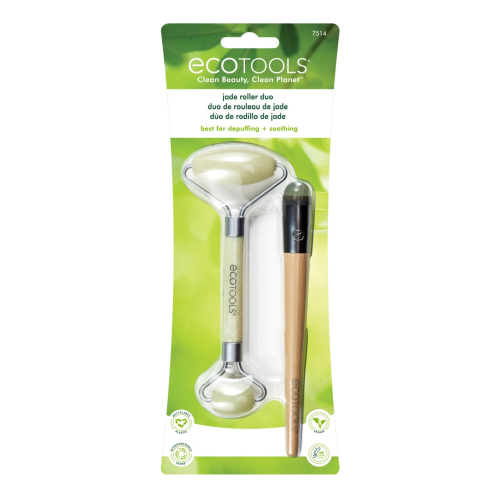 Ecotools - Set rullo viso e rullo contorno occhi Jade