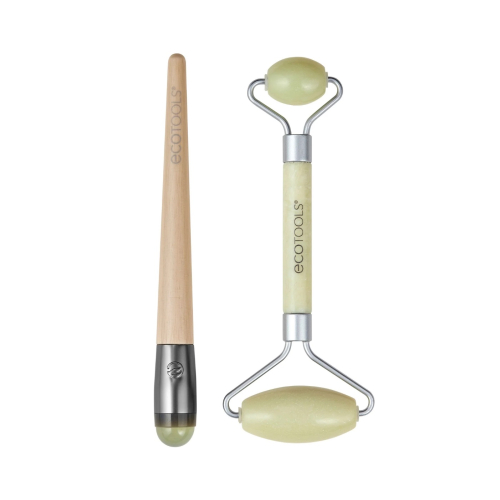 Ecotools - Set rullo viso e rullo contorno occhi Jade