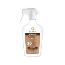 Ecran - *Sunnique* - Latte per la protezione solare Broncea+ SPF30