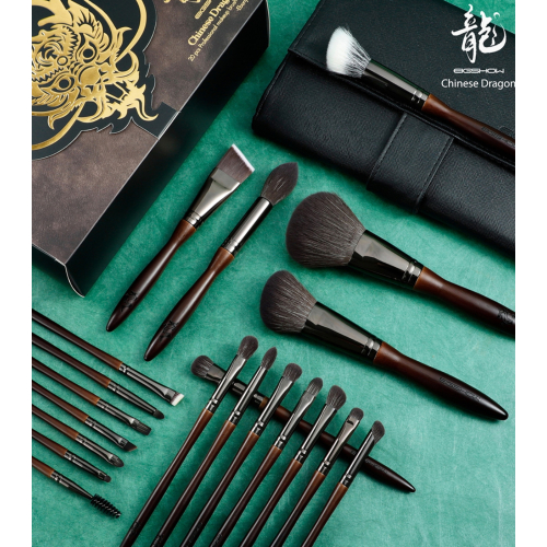 Eigshow - *Chinese Dragon* - Set di 20 pennelli per il trucco - Ebony