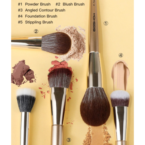 Eigshow - *Monarch Butterfly* - Set di 16 pennelli per il trucco