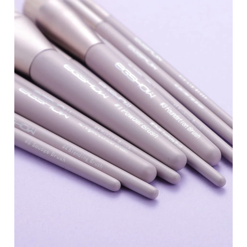 Eigshow - *Morandi Series* - Set 10 pennelli trucco Ready To Roll - Lilac