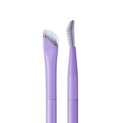 Eigshow - *Purple* - Pennello a doppia punta per eyeliner e sopracciglia - D109P