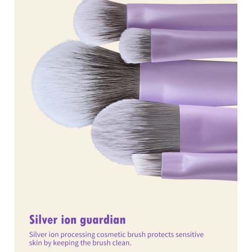 Eigshow - *Purple* - Set di 5 pennelli per il trucco DayPlus