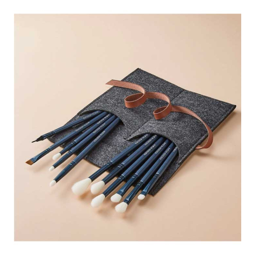 Eigshow - Set 11 pennelli occhi Jade Series - Tourmaline Blue