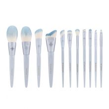 Eigshow - Set di pennelli (11 pezzi) - Ecopro Bamboo - Ice Blue