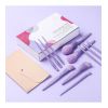 Eigshow - Set di pennelli (11 pezzi) - Ecopro Bamboo - Mist Purple