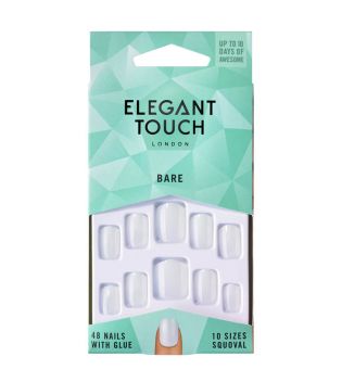 Elegant Touch - Unghie finte Bare - Squoval