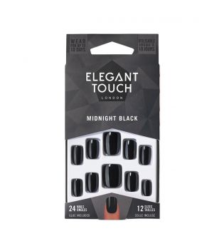 Elegant Touch - Unghie finte Colour Nails - Midnight Black