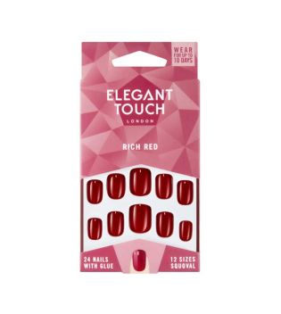 Elegant Touch - Unghie finte Colour Nails - Rich Red