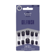 Elegant Touch - Unghie finte Gel Finish - Inky Blue