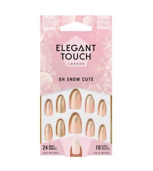 Elegant Touch - Unghie finte Luxe Looks - Oh Snow Cute